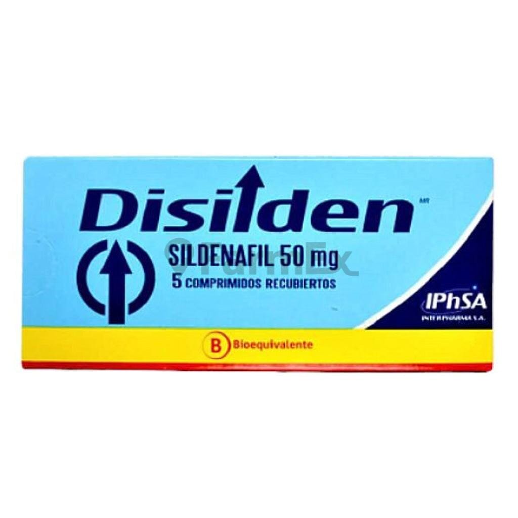 Disilden 50 mg x 5 comprimidos susc-1 de 6 meses Farmex-Suscripciones-Persistente